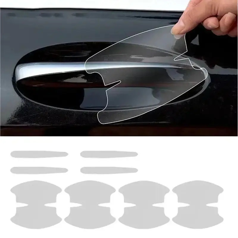 Car Door Handle Protector - Naklejki na klamki samochodowe 8 sztuk