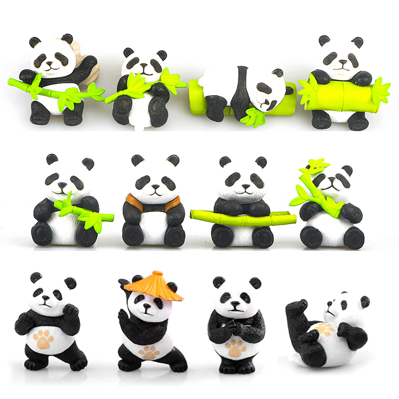 Car Accessories Xmas - Nowy śliczny wzór pandy ozdoby na