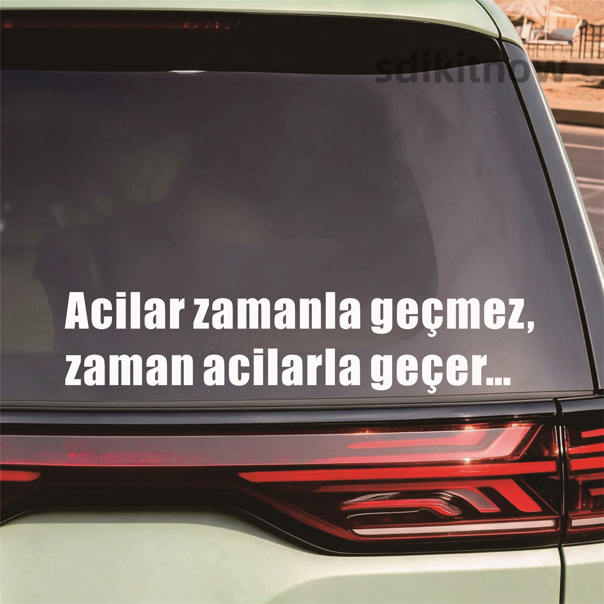 Car Accessories Quotation - Naklejka samochodowa, naklejka na ścianę, naklejka