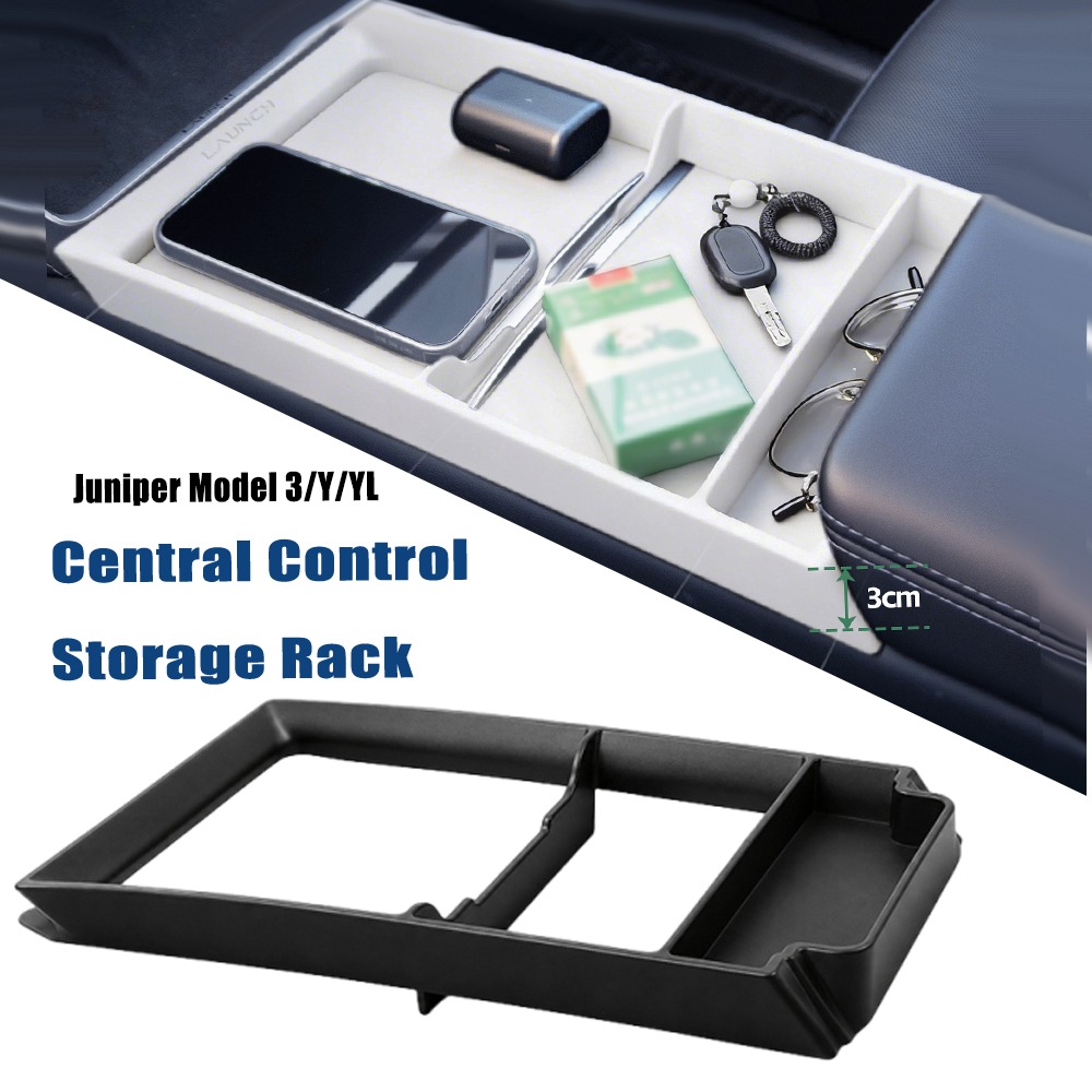 Car Accessories Website - Antypoślizgowa tacka do przechowywania w konsoli