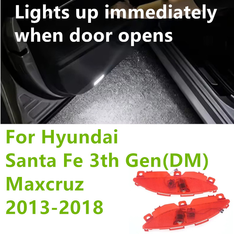 Car Accessories Xmas - 2 SZT. LED Lampki Powitalne do
