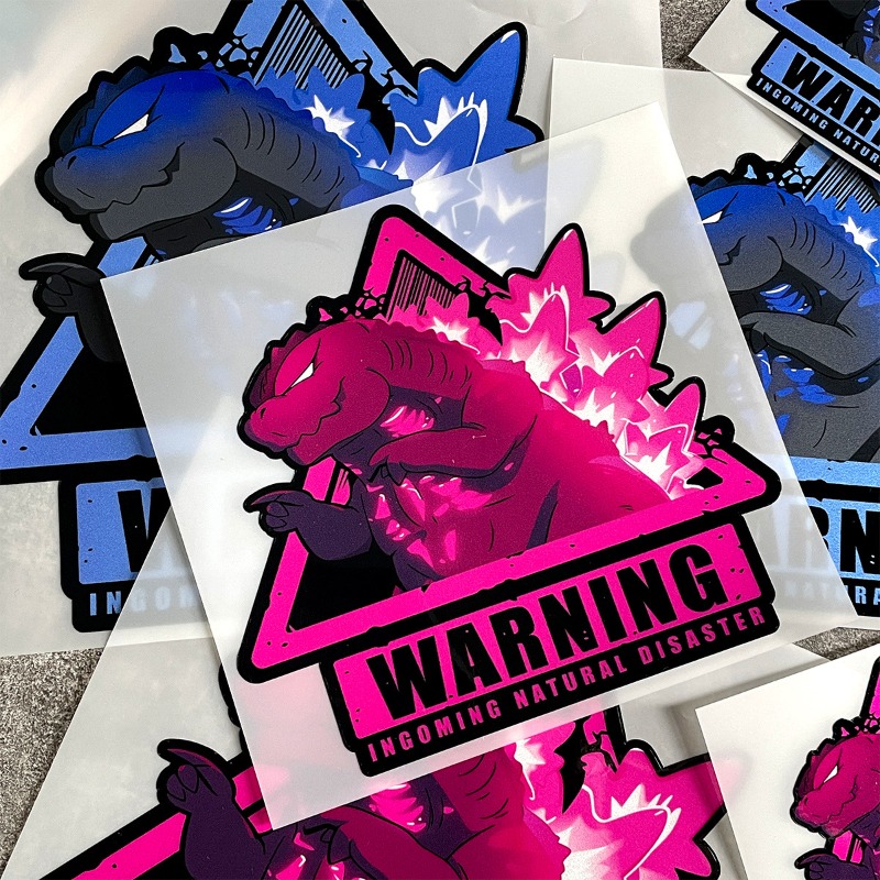 Car Accessories Sticker - Naklejki samochodowe z motywem potworów i