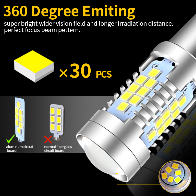 Car Accessories Xl6 - 2x 30SMD LED Lampa Cofania do