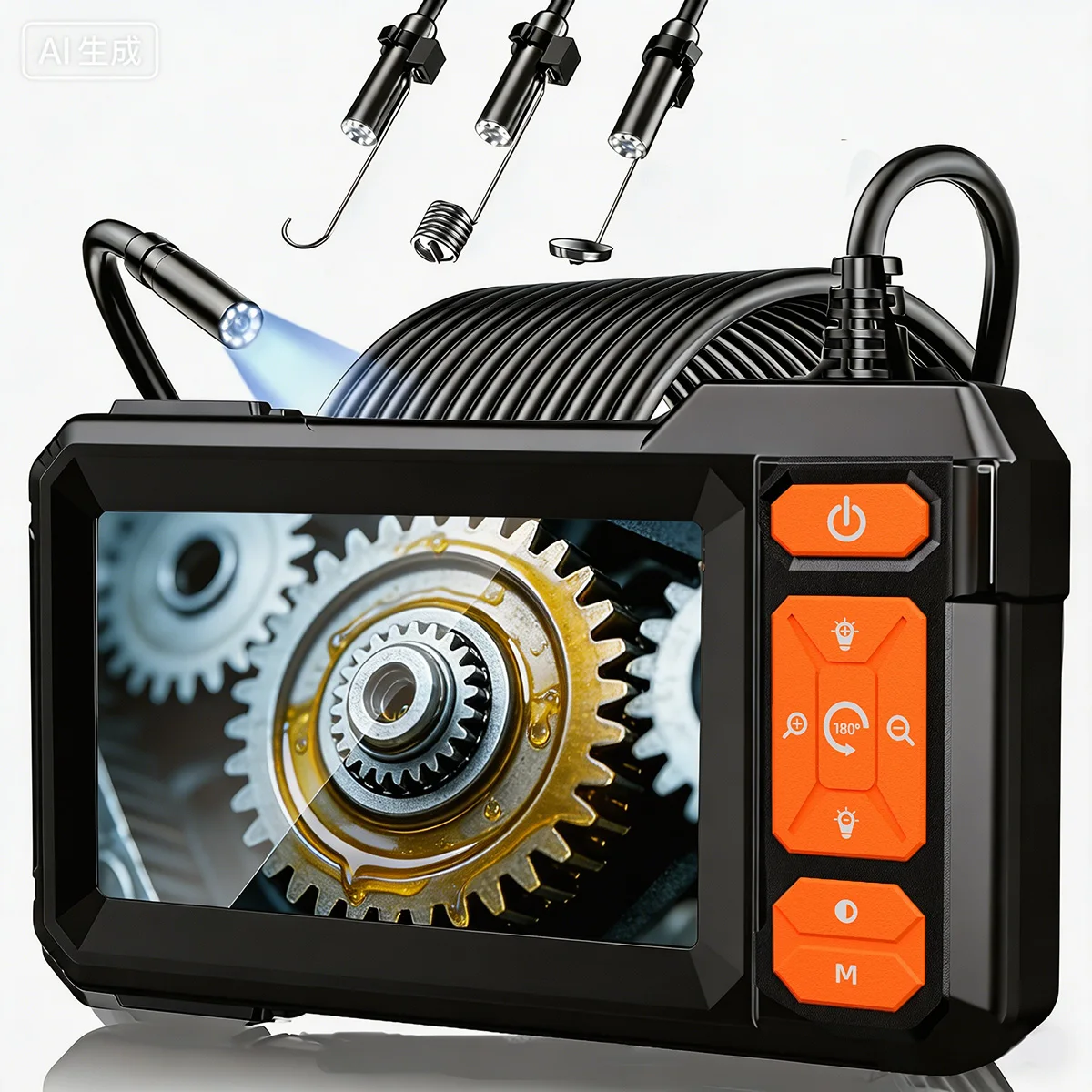 Car Accessories Mirror Hanging - Kamera endoskopowa 1080P 8mm z pojedynczą