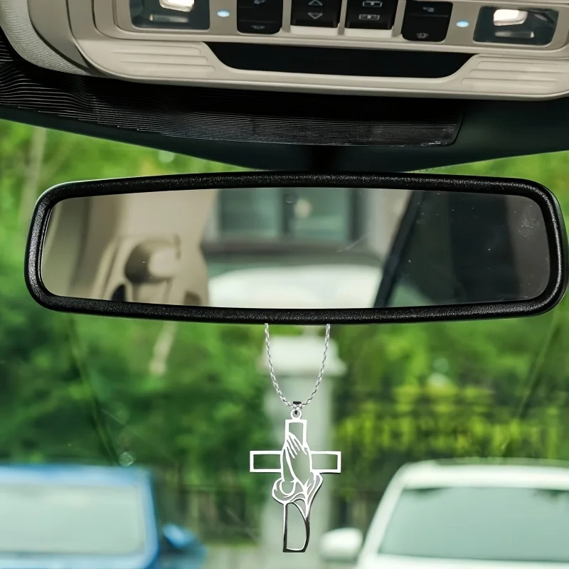 Wydrążona zawieszka z krzyżem  – Car Accessories Mirror Hanging recenzja i cena