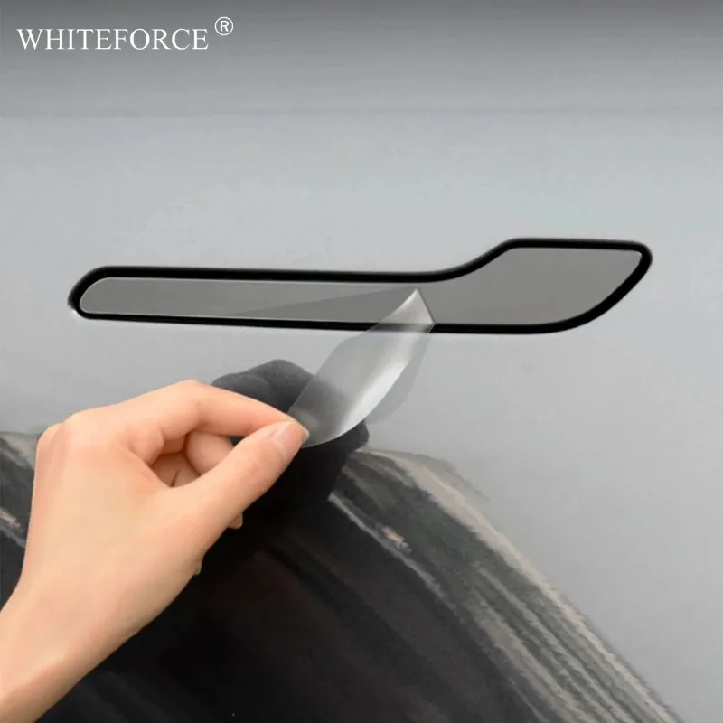 4 szt. Naklejki ochronne na kl – Car Door Handle Protector recenzja i cena