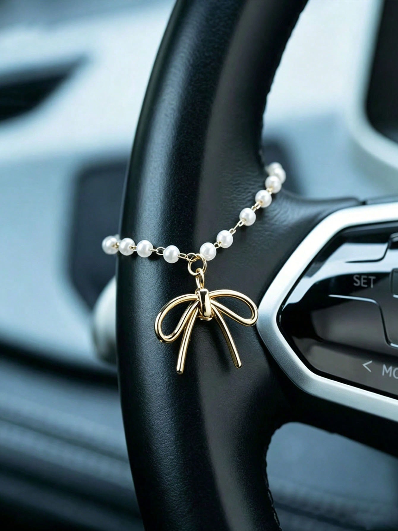 Perłowa Kokarda Zawieszka do S – Car Accessories Mirror Hanging recenzja i cena