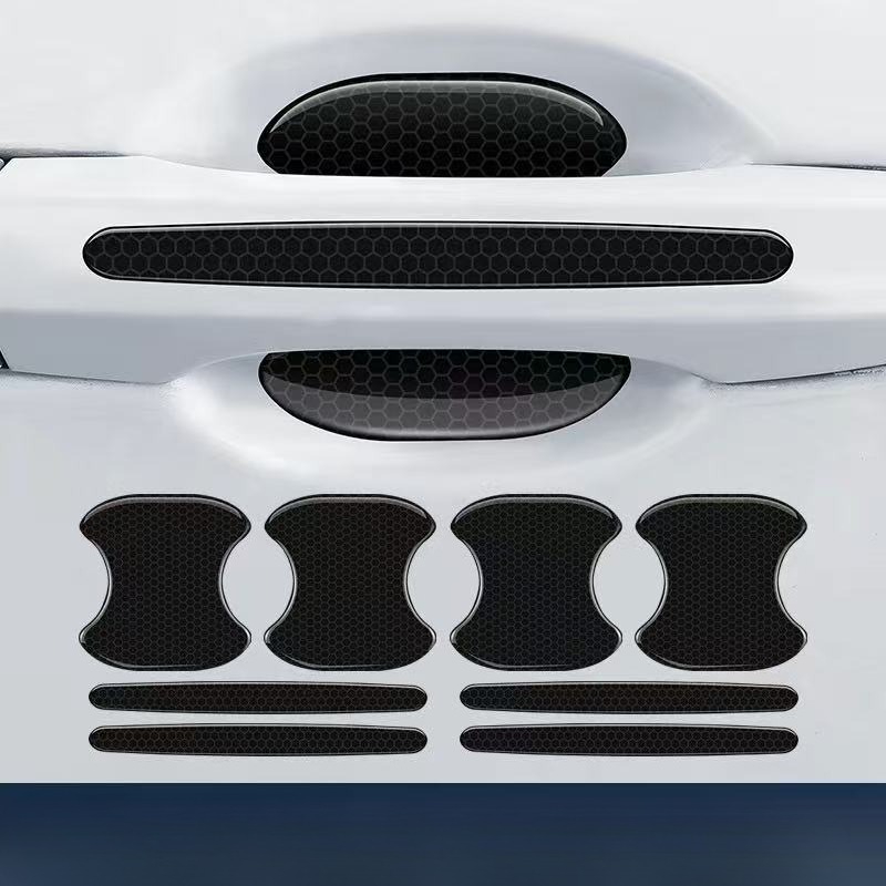 4/8 szt. Naklejki ochronne na  – Car Door Handle Protector recenzja i cena