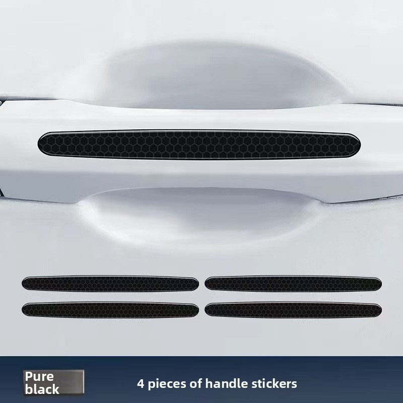 4/8 szt. Naklejki ochronne na  – Car Door Handle Protector recenzja i cena