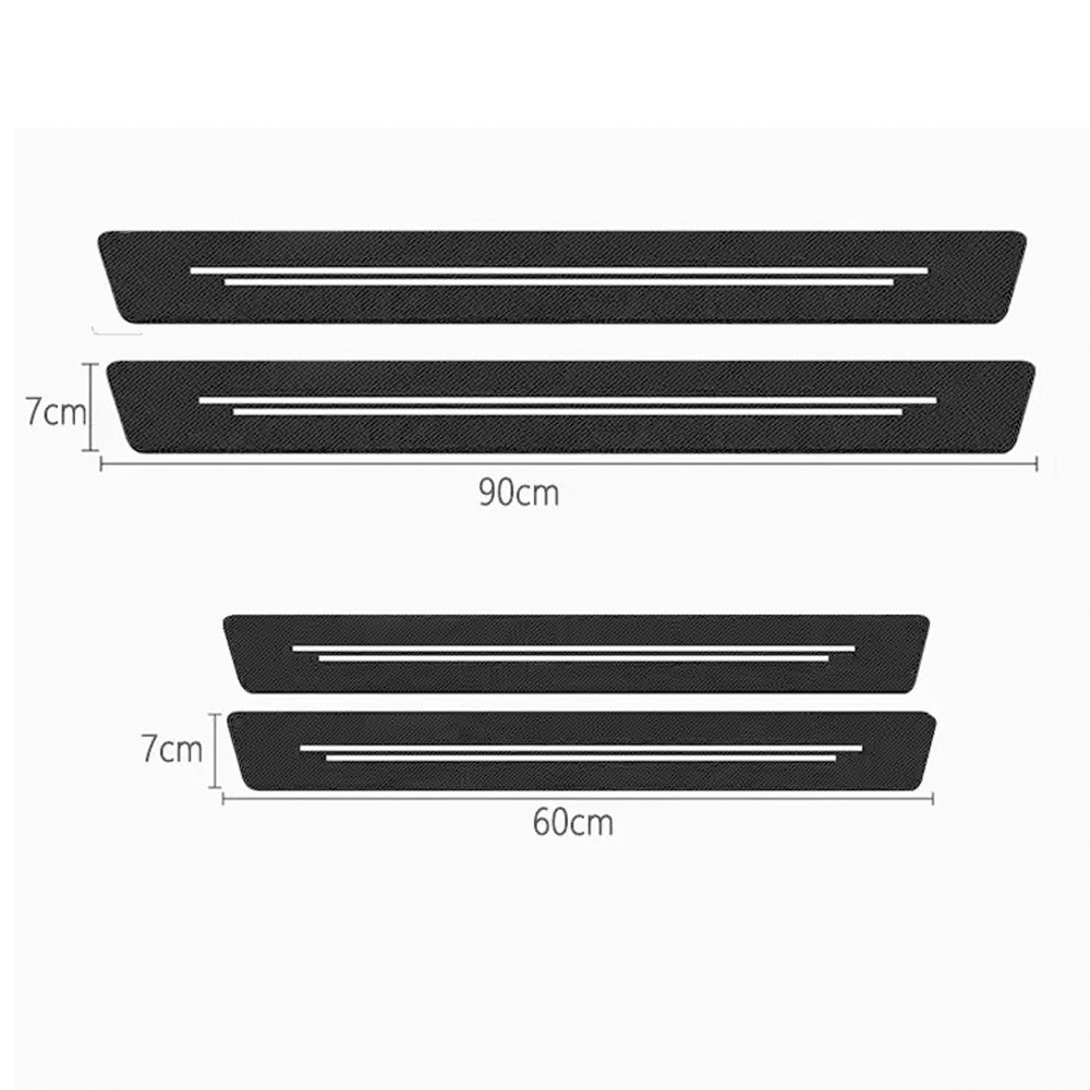 4 szt. naklejek ochronnych na  – Bumper Guard Protector recenzja i cena