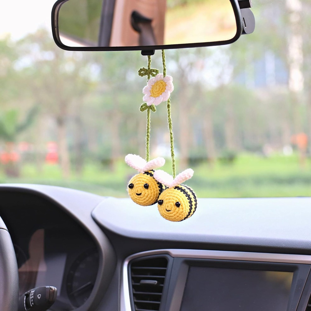 Urocza szydełkowana zawieszka  – Car Accessories Mirror Hanging recenzja i cena
