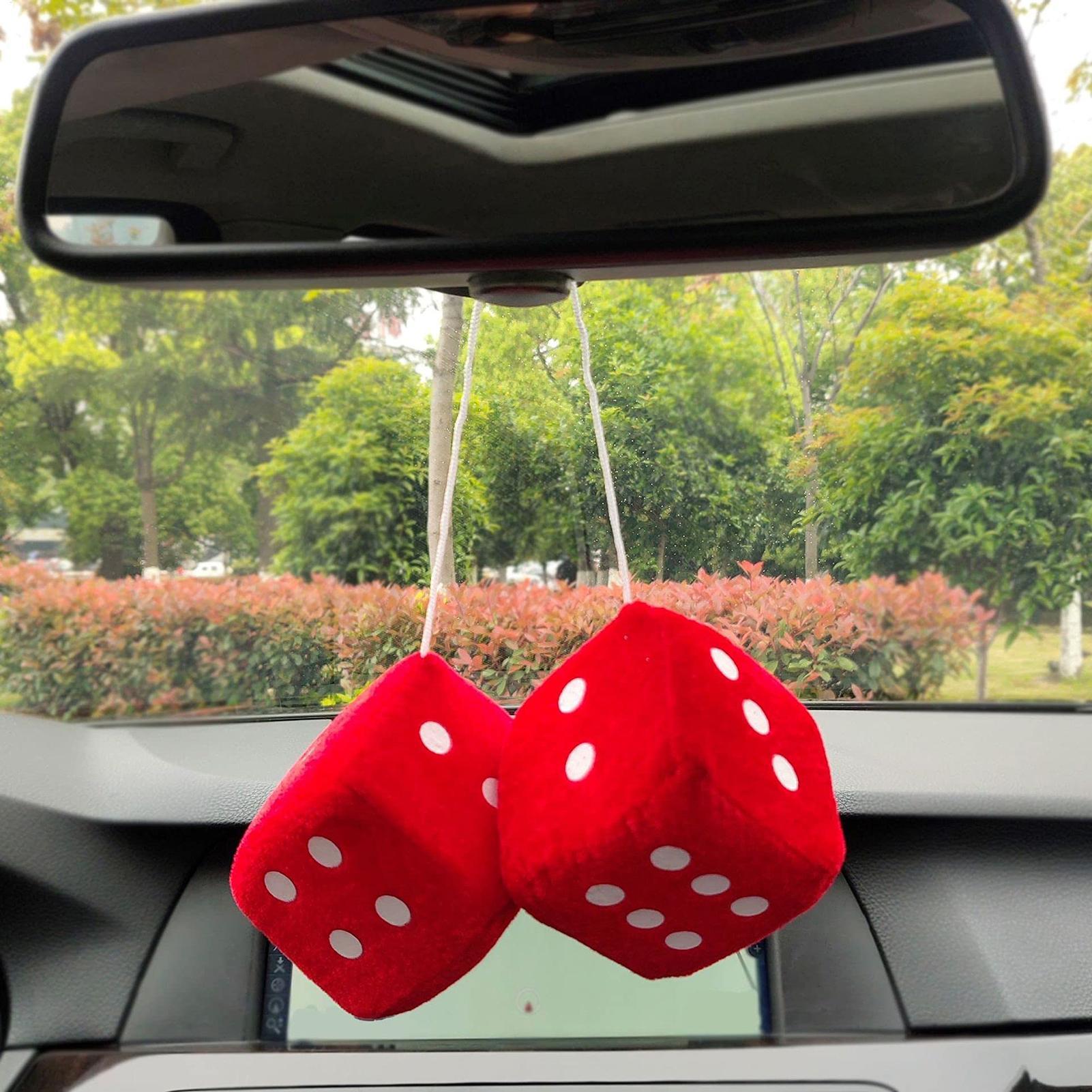 Miękkie, puszyste kostki do za – Car Accessories Mirror Hanging recenzja i cena