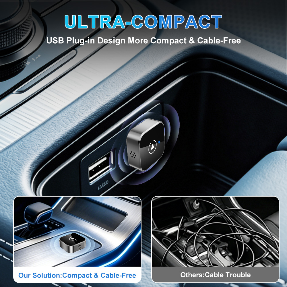 Bezprzewodowy adapter CarPlay  – Car Accessories Usa recenzja i cena