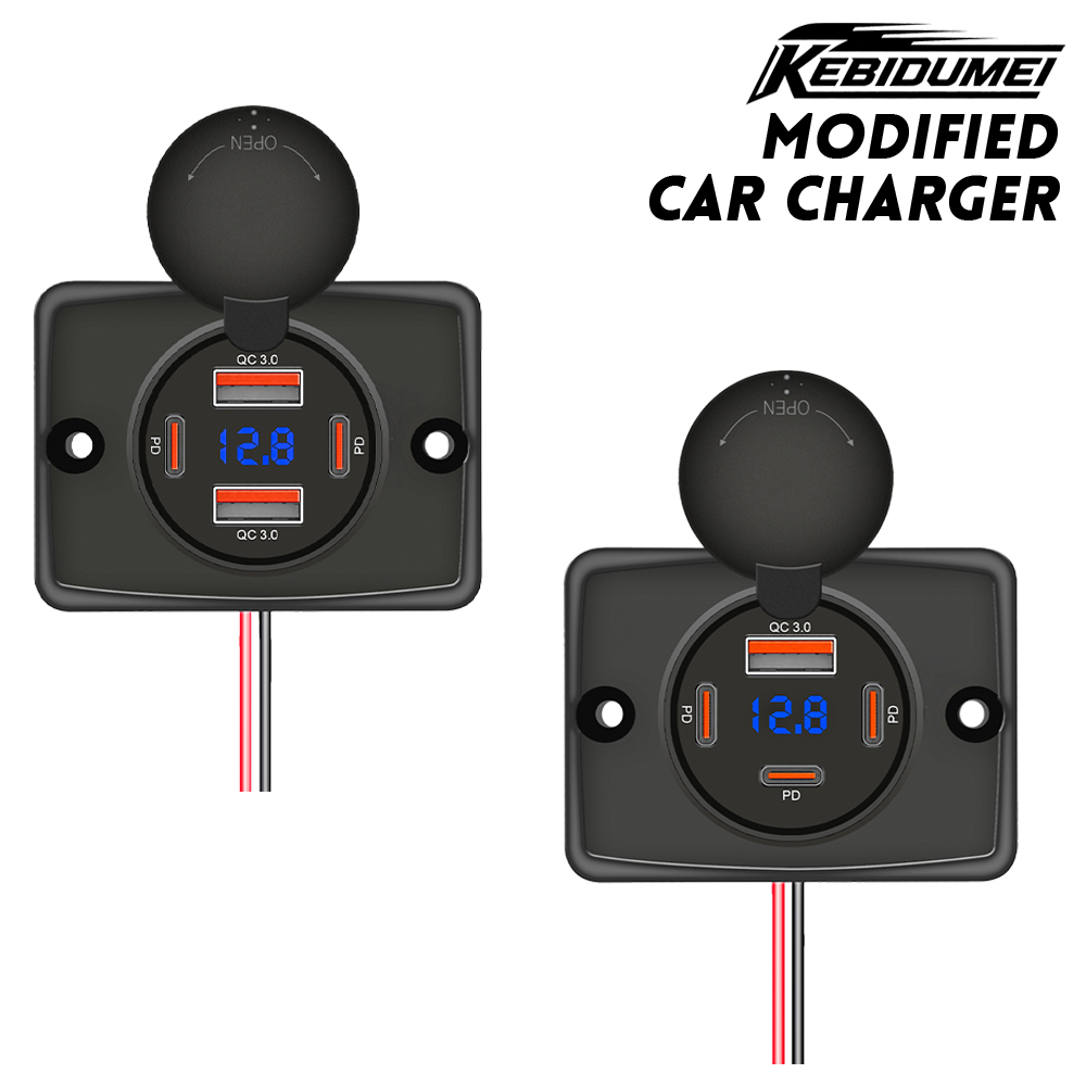 Ładowarka samochodowa KEBIDUME – Car Accessories Qc recenzja i cena