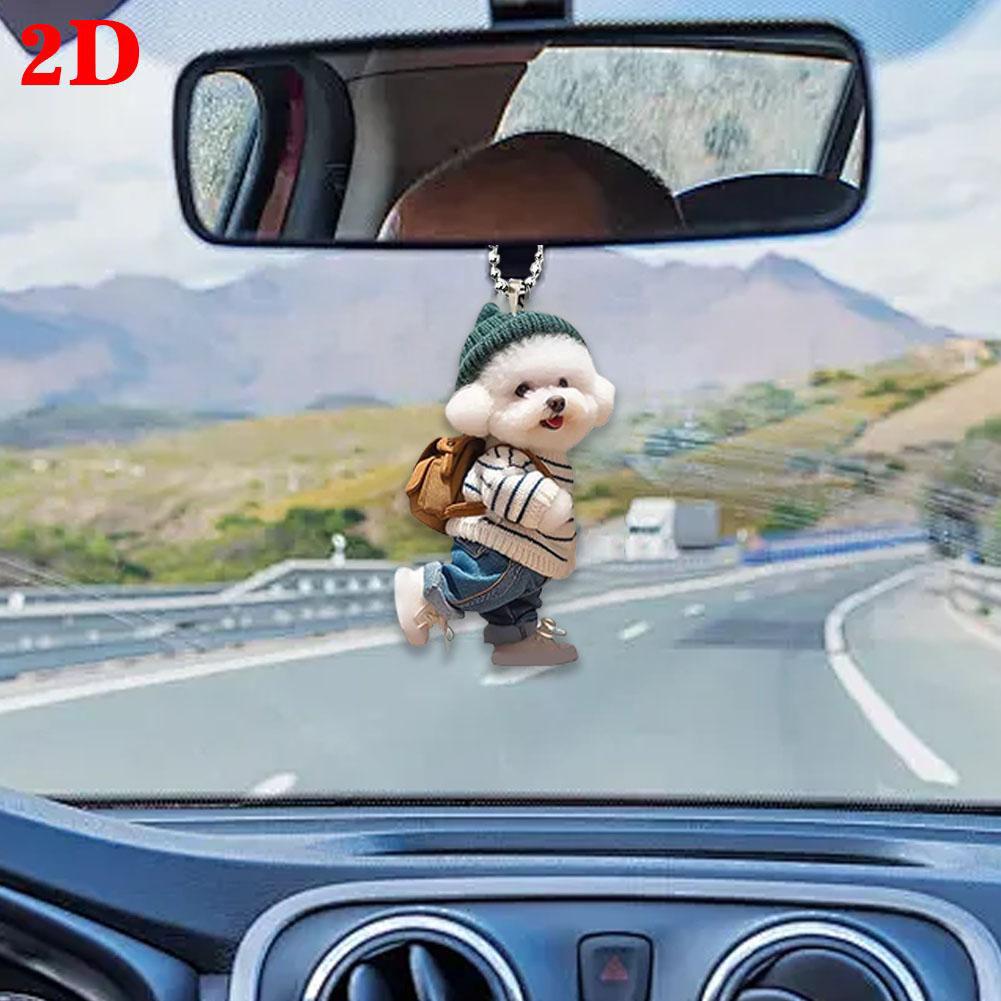 Kreatywny plecak dla szczeniąt – Car Accessories Mirror Hanging recenzja i cena