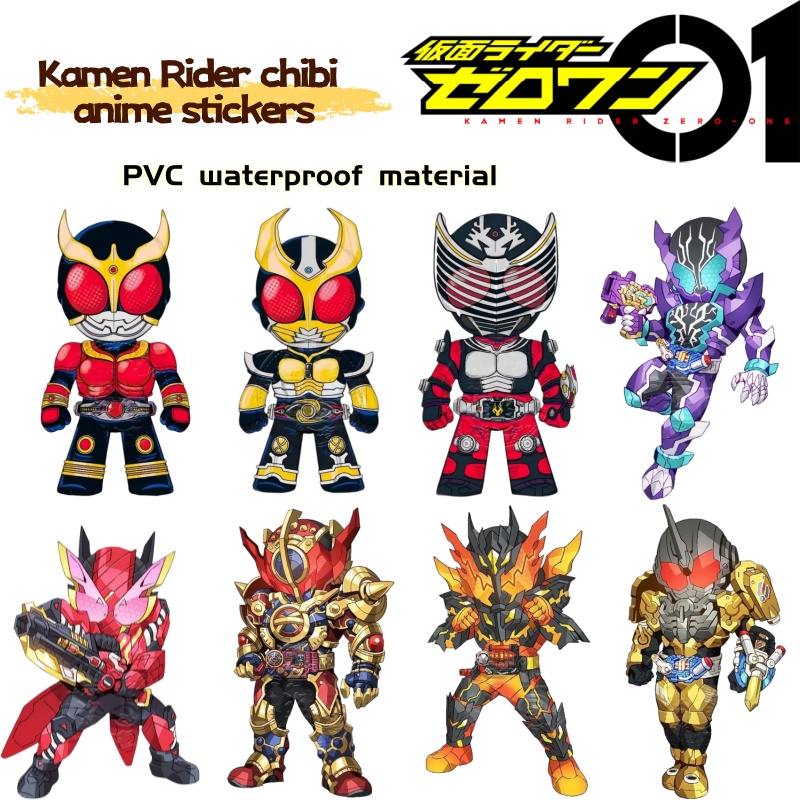 Naklejki z motywem anime Kamen – Car Accessories Sticker recenzja i cena