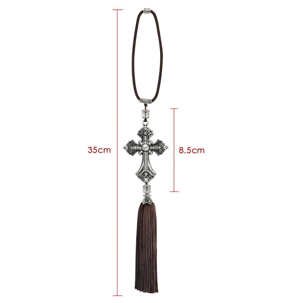 Kryształowy Krzyż z Cyrkoniami – Car Accessories Mirror Hanging recenzja i cena