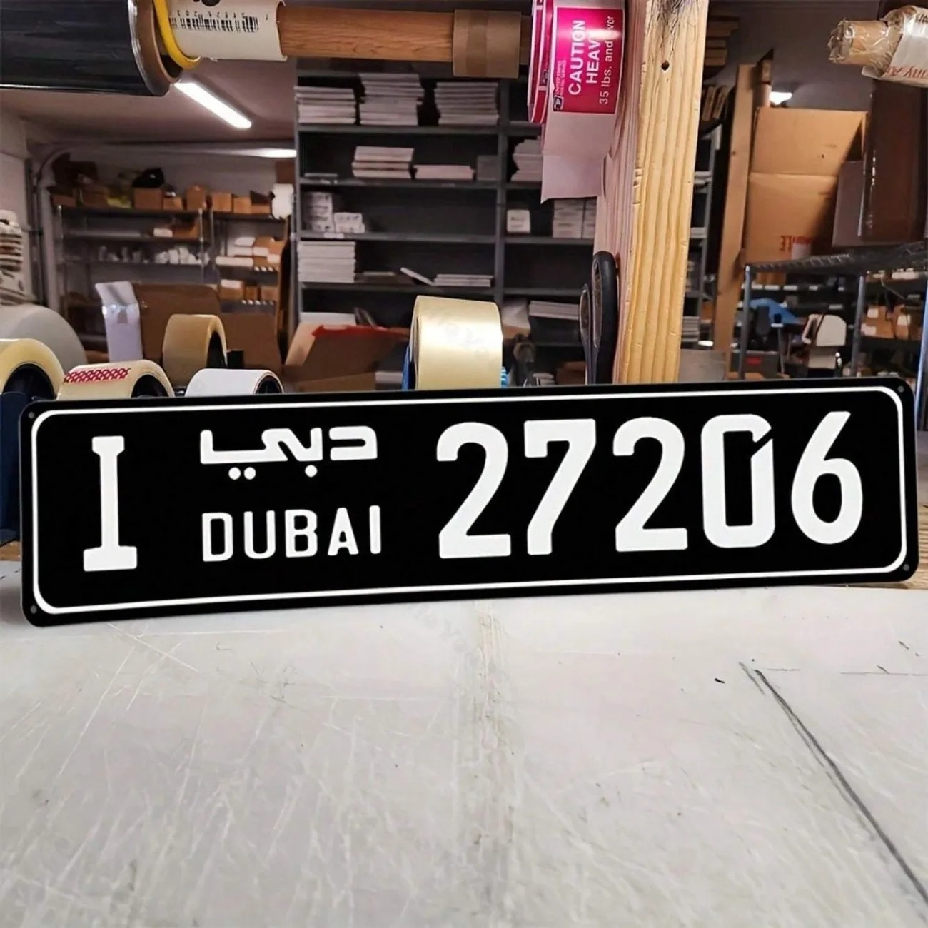 Grawerowany aluminiowy znak ul – Car Accessories Dubai recenzja i cena