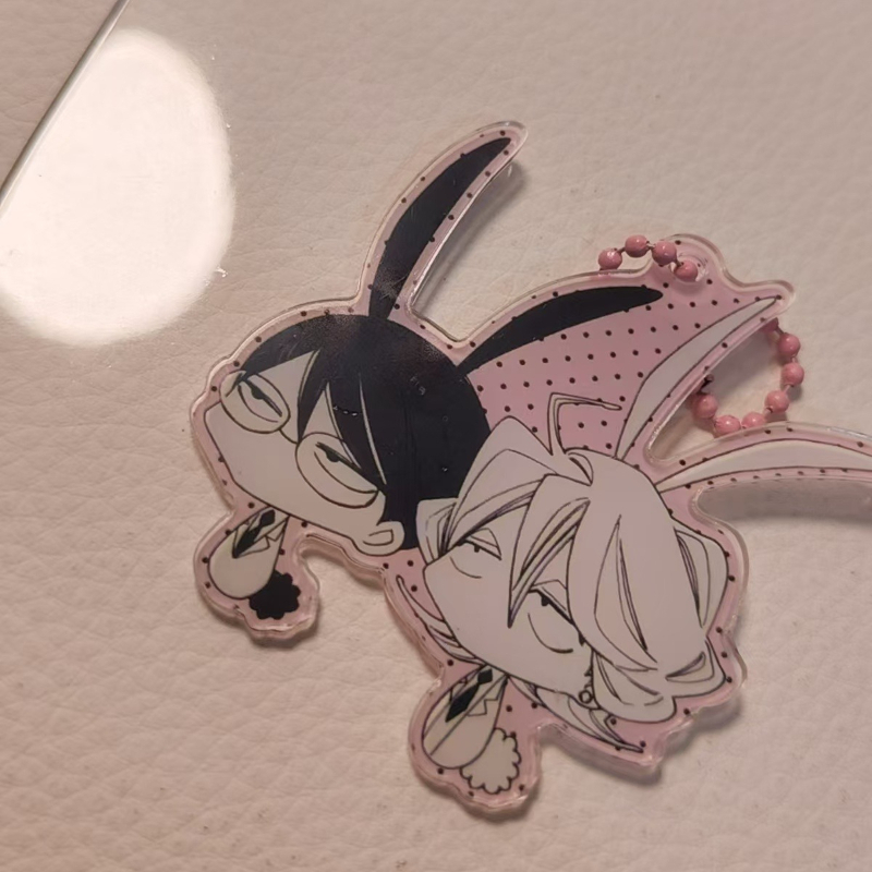 Nowy akrylowy breloczek Doukyu – Car Accessories Cute recenzja i cena