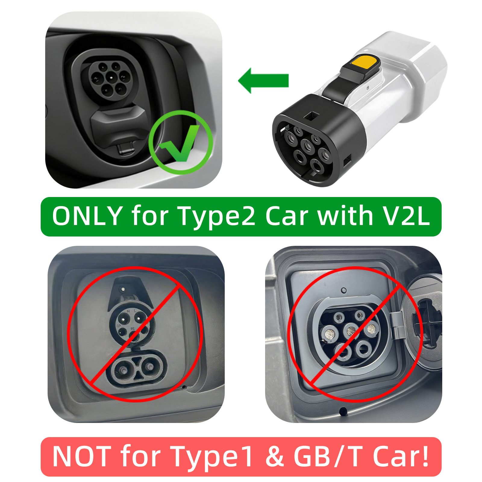 Adapter rozładowujący EVqiaoyi – Car Accessories Usa recenzja i cena