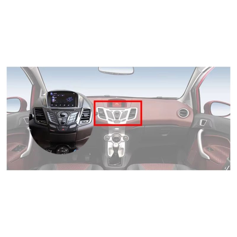 Naklejka/osłona panelu sterowa – Car Accessories Sticker recenzja i cena