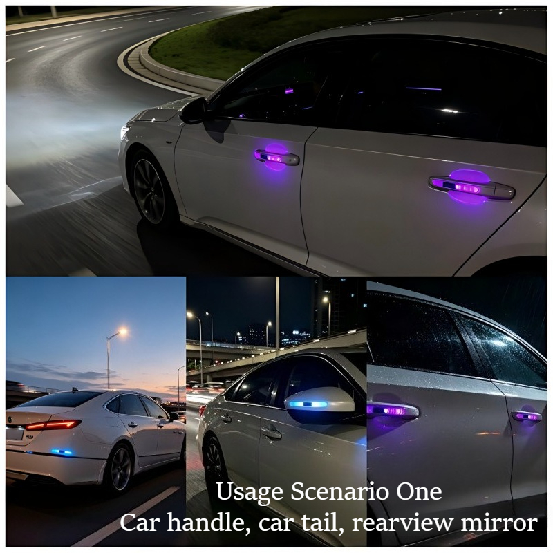 Solarna LED Lampa Stroboskopow – Car Door Handle Protector recenzja i cena