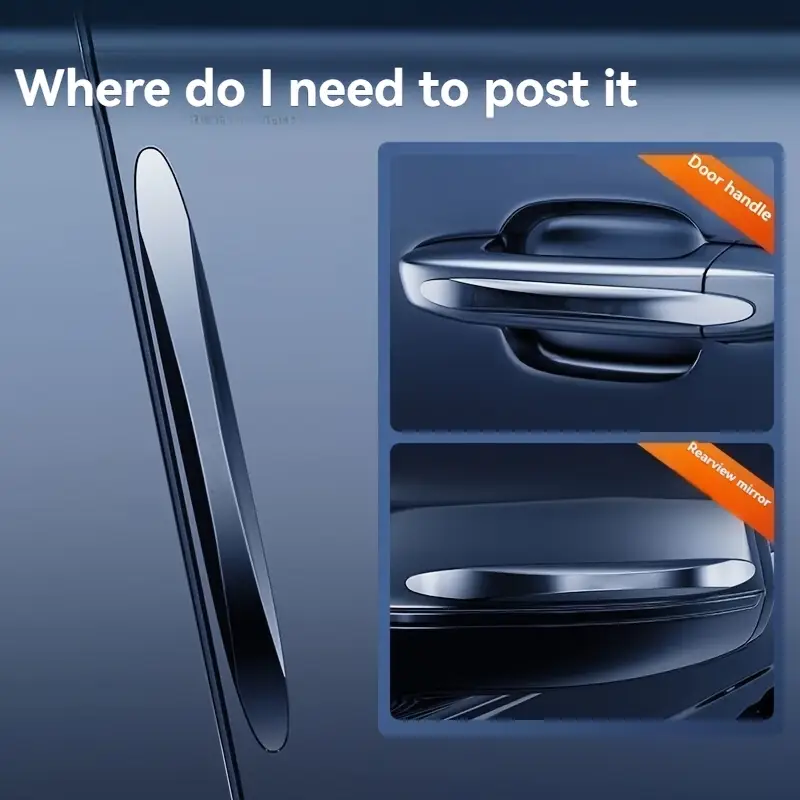 Uniwersalne przezroczyste pask – Car Door Handle Protector recenzja i cena