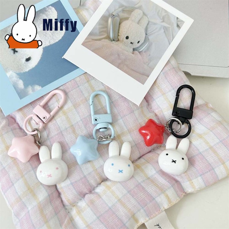 Uroczy brelok Miffy, słodki kr – Car Accessories Cute recenzja i cena