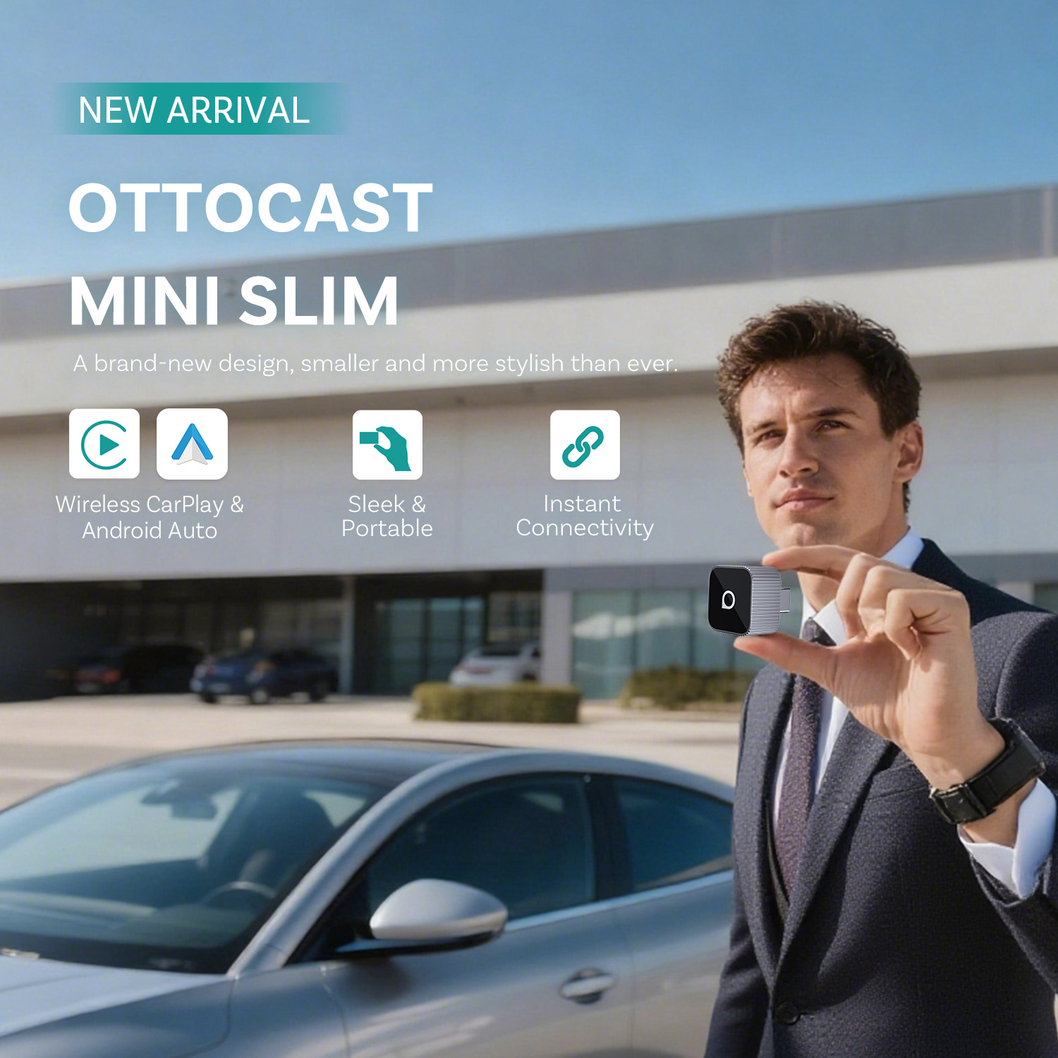 Ottocast Mini Slim Bezprzewodo – Car Accessories Usa recenzja i cena