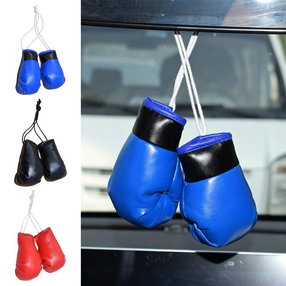 1 Para Skórzanych Rękawic Boks – Car Accessories Mirror Hanging recenzja i cena