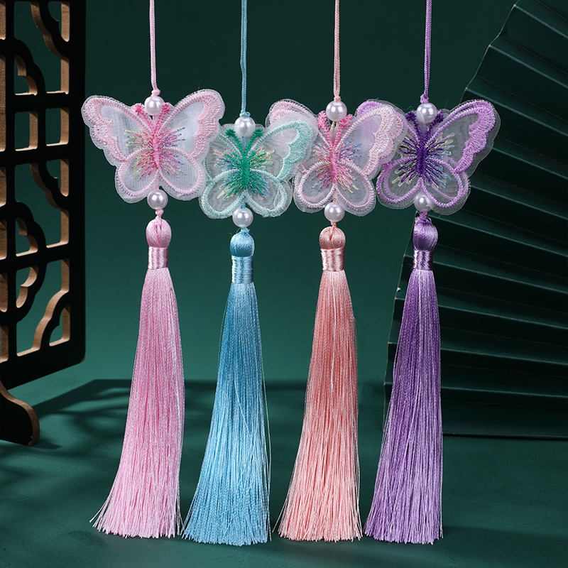 Perłowy haftowany motyl z fręd – Car Accessories Xmas recenzja i cena